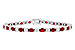 A045-92607: BRACELET 7.10 RUBY 7.92 TGW