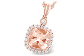 A232-29870: NECK 1.09 MORGANITE 1.26 TGW (7MM MORG)