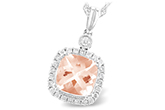 A232-29870: NECK 1.09 MORGANITE 1.26 TGW (7MM MORG)