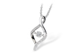 A234-11643: NECKLACE .33 TW