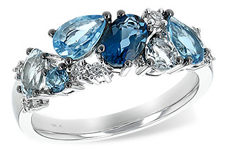 A235-00816: LDS RG 2.05 BLUE TOPAZ 2.16 TGW