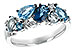 A235-00816: LDS RG 2.05 BLUE TOPAZ 2.16 TGW