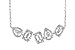 A318-68025: NECK .15 TW BAGUETTES .55 TW (18")