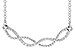 A319-56234: NECKLACE .12 TW (18")