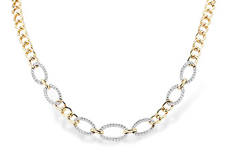 A319-57134: NECKLACE 1.12 TW (17")(INCLUDES BAR LINKS)