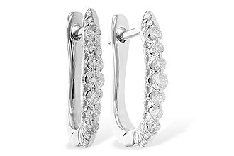 A319-58025: EARRINGS .25 TW