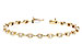 A319-59861: BRACELET .90 TW BAGUETTE