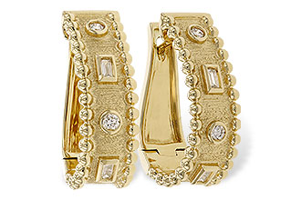 A319-61689: EARRINGS .09 BAG .18 TW