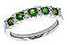 A319-62616: LDS WED RG .55 EMERALD .72 TGW
