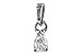 A320-48034: PENDANT .14 PEAR SHAPE