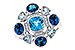 A320-48925: LDS RG 3.19 TW BLUE TOPAZ 3.25 TGW