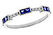 A320-49907: LDS WED RG .36 SAPPHIRE .43 TGW