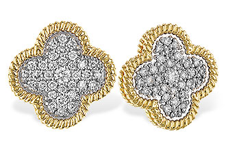 A320-50789: EARRINGS .50 TW