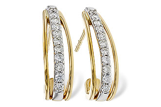 A320-53461: EARRINGS .40 TW