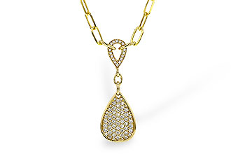 A320-53489: NECKLACE .66 TW (17")