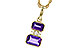 A320-54398: NECK .72 TW AMETHYST .75 TGW