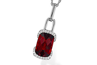 A321-37125: NECK 4.30 GARNET 4.45 TGW (12x8MM GAR)