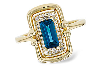 A321-37134: LDS RG .84 LONDON BLUE TOPAZ .96 TGW (8x4MM LBT)