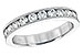 B138-69870: LDS WED RG 1 CT TW