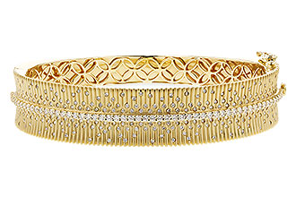 B230-46243: BANGLE BRACELET 1.94 TW (63X54MM)