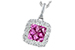 B232-30761: NECK .50 PINK SAPP .68 TGW