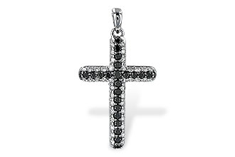 B235-00779: PENDANT .34 BLK DIAS .81 TW