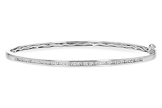 B235-05316: BANGLE BRACELET .50 TW