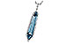 B235-91698: NECK 3.47 LONDON BLUE TOPAZ 3.70 TGW