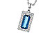 B235-98925: NECK 1.55 LONDON BLUE TOPAZ 1.70 TGW