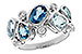 B319-60734: LDS RG 2.57 BLUE TOPAZ TW 2.75 TGW