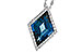 B319-61707: NECK 3.04 LONDON BLUE TOPAZ 3.20 TGW