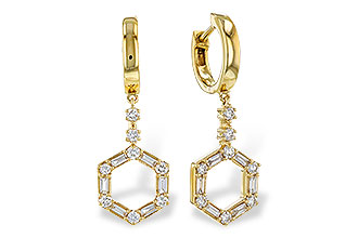 B320-47116: EARRINGS .23 BAG .60 TW
