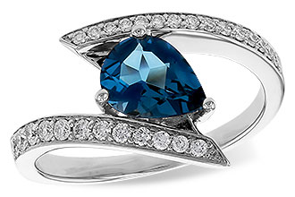B320-47125: LDS RG 1.04 LONDON BLUE TOPAZ 1.28 TGW (8x6MM)