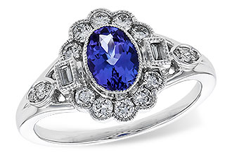 B320-47152: LDS RG .80 TANZANITE 1.20 TGW (7x5MM OV)