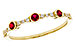 B320-48961: LDS WED RG .15 RUBY .24 TGW