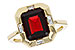 B320-49879: LDS RG 3.65 GARNET 3.82 TGW (10x8MM GAR)