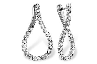 B320-52607: EARRINGS 2.00 TW