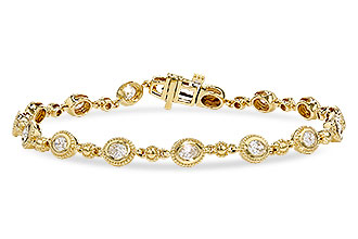 B320-53534: BRACELET 1.25 TW OVAL DIAS (7")
