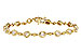 B320-53534: BRACELET 1.25 TW OVAL DIAS (7")