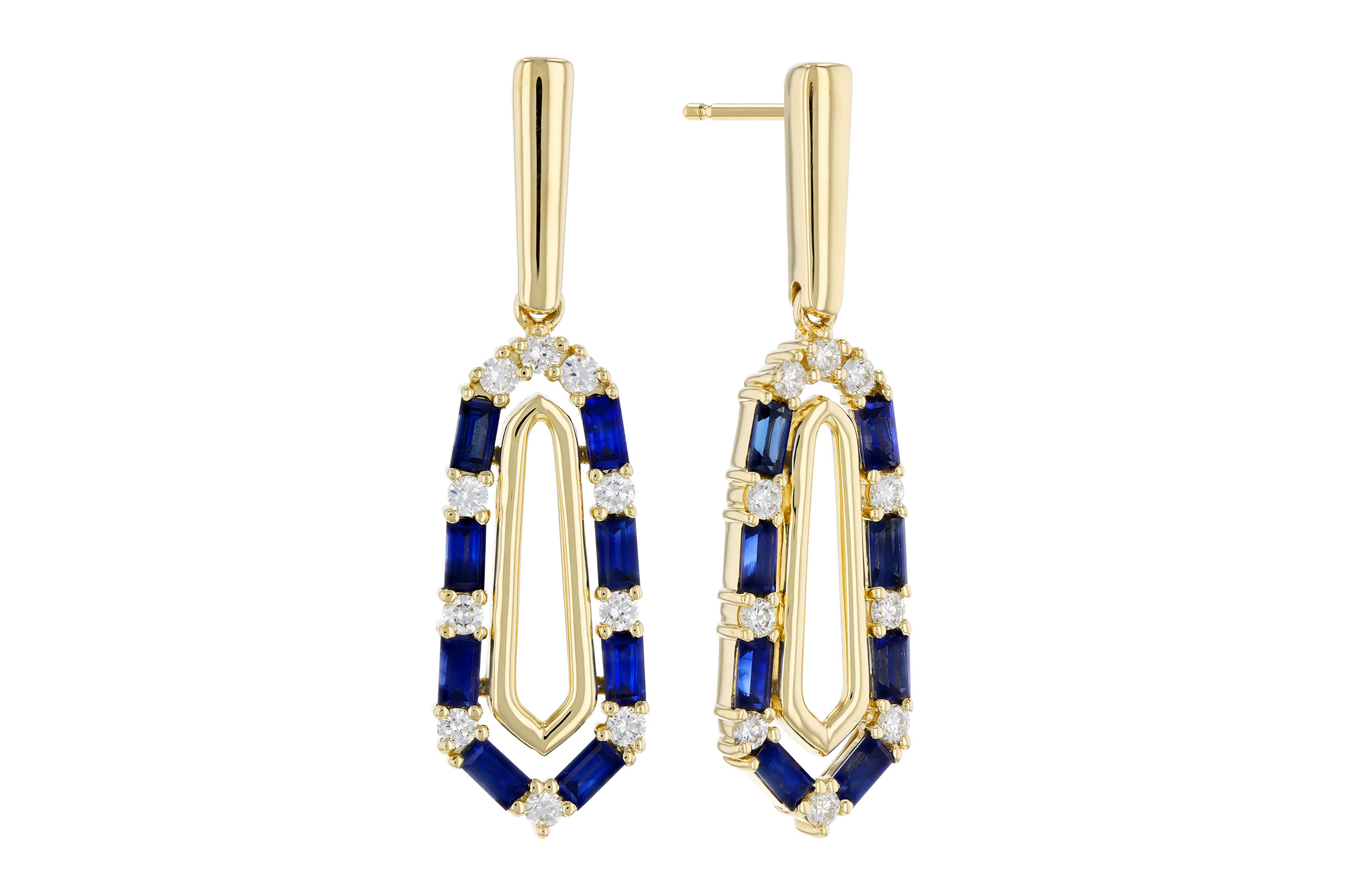 B321-39870: EARR 1.02 TW SAPPHIRE 1.30 TGW
