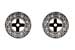 C045-99834: EARRING JACKETS .12 TW (FOR 0.50-1.00 CT TW STUDS)