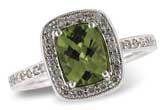 C229-56261: LDS DIA RG 1.45 PERIDOT 1.71 TGW