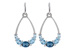 C234-12588: EARR 3.75 BLUE TOPAZ 4.17 TGW