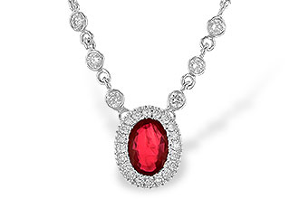 C235-98016: NECK .70 RUBY .94 TGW (17")