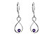 C235-99907: EARR .27 AMETHYST .35 TGW