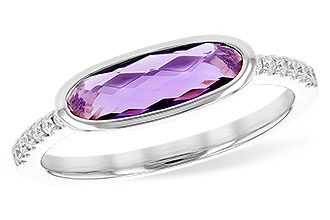 C318-72607: LDS RG .92 AMETHYST 1.02 TGW