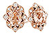 C319-61716: EARR .80 MORGANITE .89 TGW (6x4MM MORG)