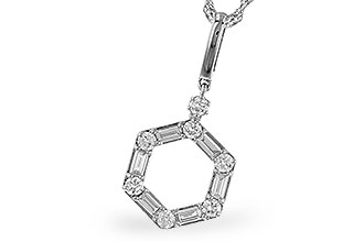 C320-46270: NECKLACE .14 BAG .35 TW