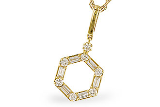 C320-46270: NECKLACE .14 BAG .35 TW