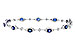 C320-47170: BRACELET 2.31 SAPPHIRE 2.50 TGW (7")